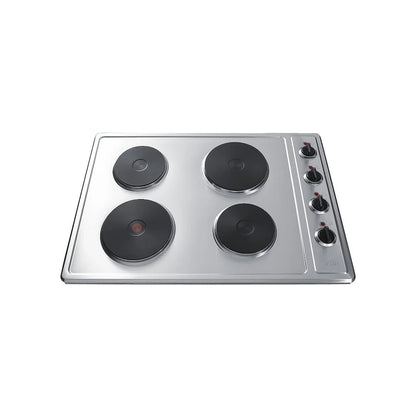 SUMMIT 30" Wide 208/240V 4-Burner Solid Disk Cooktop