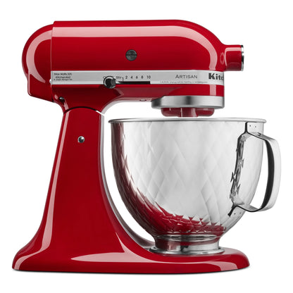 KitchenAid 5 Quart Tilt Head Quilted Stainless Steel Bowl, KSM5SSBQB