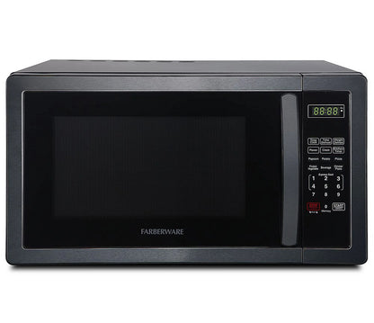 Classic 1.1 Cu. Ft. Countertop Microwave Oven - Black stainless steel