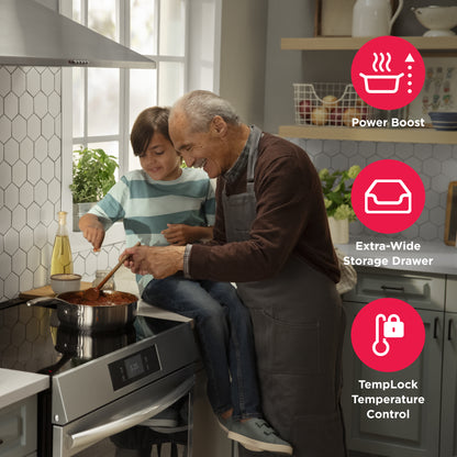 Frigidaire Gallery 30" Induction Range, 15+ Ways To Cook, Stainless Steel