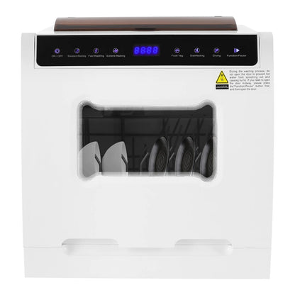 Compact Dishwasher, 18.11in Width with 4-6 Place Settings, 5 Wash Modes and Disinfection Function, Ideal for Apartments and RVs