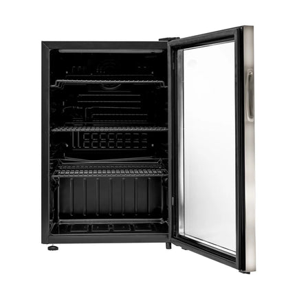 Danby 2.6 cu. ft. Free-Standing Beverage Center in Stainless Steel DBC026A1BSSDB