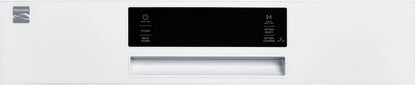 Kenmore 02214592 Built-in 24" Stainless Steel Tub Dishwasher, SmartWash, White, 34"H x 24"W x 25"D
