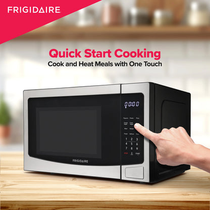 Frigidaire 1.1 Cu. ft Countertop Microwave Oven in Stainless Steel