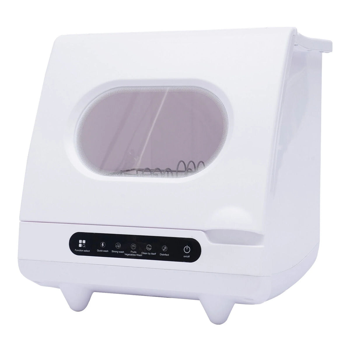 1200W Portable Countertop Dishwasher Dish Washing Machine Dishwasher 360�� Spray