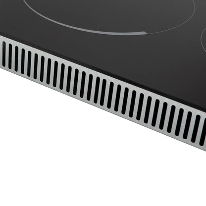 110V Electric Cooktop, Built-in Cooktop 3000W, Electric Stove Top with 4 Electric Burners, 9 Heating Level, Kid Safety Lock, Sensor Touch Control