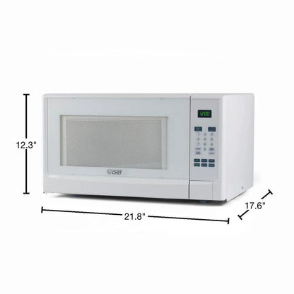 1.4 Cu. Ft. Countertop Microwave, White