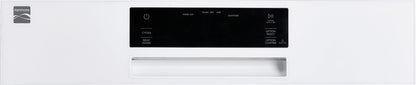 Kenmore 02214592 Built-in 24" Stainless Steel Tub Dishwasher, SmartWash, White, 34"H x 24"W x 25"D
