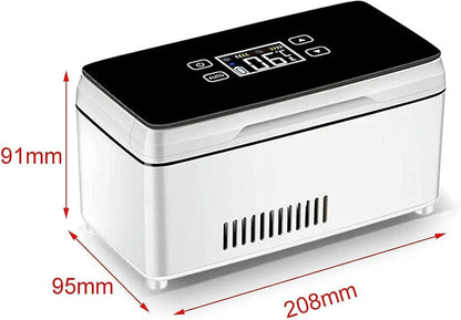 GXCZ Insulin Cooler, Insulin Cooler, Portable Medication Refrigerator, 2-8 Degree Insulation Bag, Travel Electric Travel Cooler, Household, Medication Storage, Battery