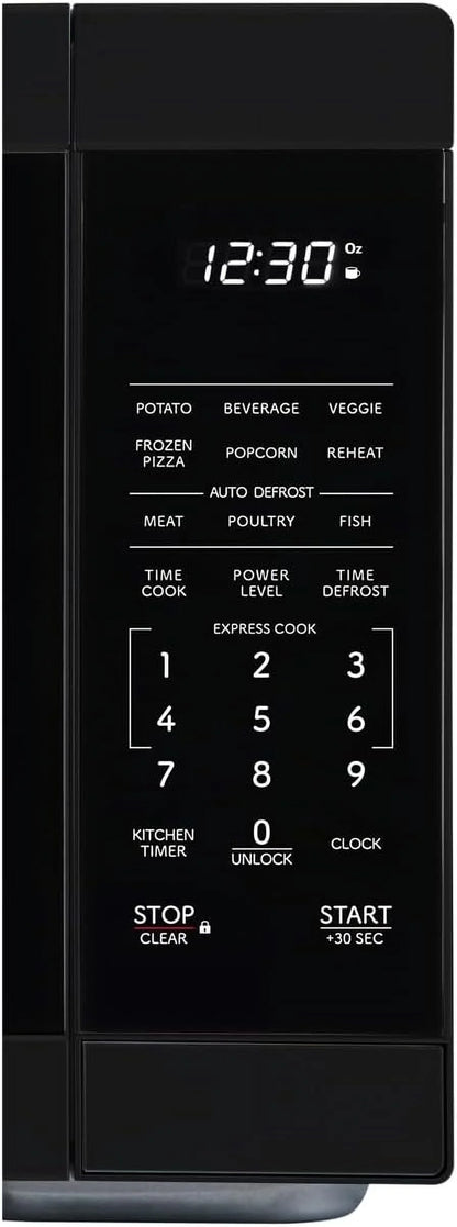 Countertop Microwave, 1000W, 1.1 cu ft, BLACK