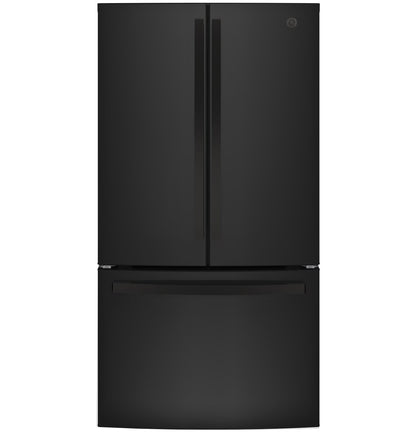 GE APPLIANCES GNE27JGMBB french door freestanding refrigerator