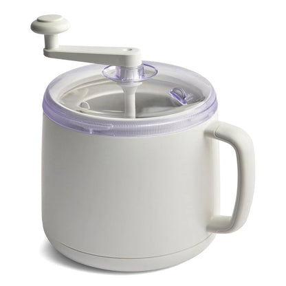 Cuisipro Donvier Manual Ice Cream Maker | White