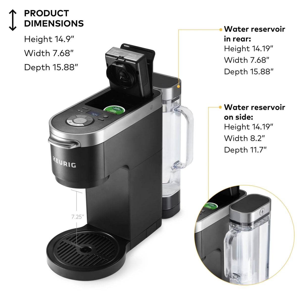 Keurig K-Duo Plus Single Serve & Carafe Coffee Maker