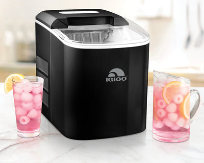 Igloo 26lb. Capacity Portable Ice Maker ICEB26WH , White