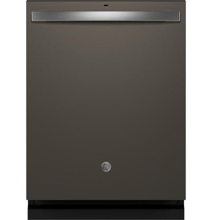 GE Fingerprint Resistant Top Control with Stainless Steel Interior Dishwasher with Sanitize Cycle GDT650SMVES