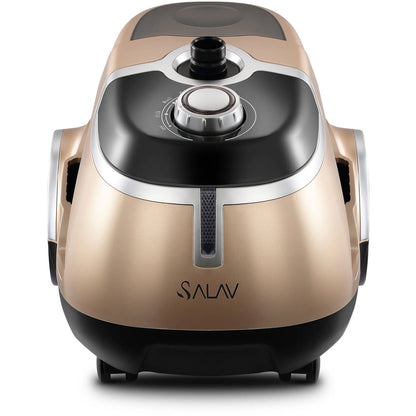 SALAV? GS44-DJ GOLD 1500W Garment Steamer Built in Ironing Board, Gold & Black