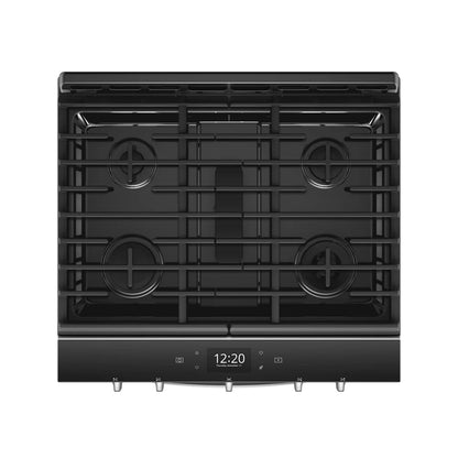 WHIRLPOOL WEG750H0HZ slide in gas range