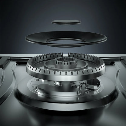Empava 30'' Built-in Gas Stove Top - Stainless Steel LPG Natural Gas Cooktop - 5 Sealed Burners