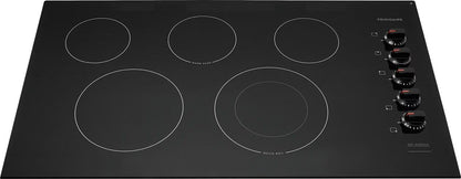 Frigidaire Ffec3625u 37" Wide 5 Burner Electric Cooktop - Black