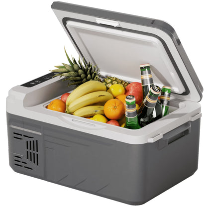 Simzlife 12 Volt Refrigerator, 11 Quart (10L) Car Fridge with APP Control, Car Refrigerator -4℉~68℉, Portable Freezer for RV, Camping, Travel