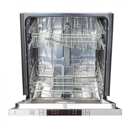 ZLINE 24 in. Top Control Dishwasher with Stainless Steel Tub and Modern Style Handle, 52dBa (DW-24)