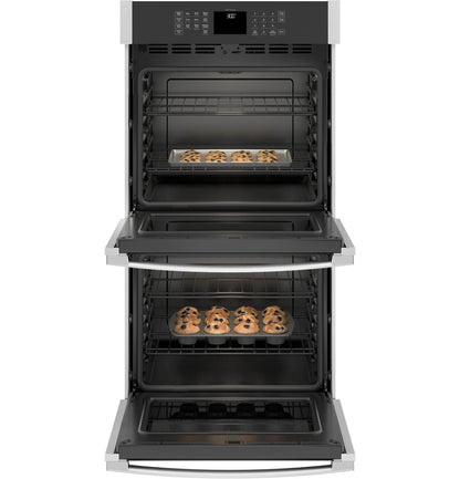 Ge Jkd3000 27" Wide 8.6 Cu. Ft. Double Electric Oven - Stainless Steel