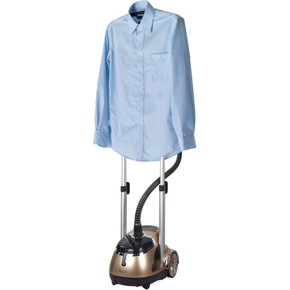 SALAV? Professional Series Garment Steamer with Stainless Steel Plated Nozzle in Gold