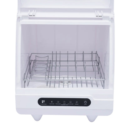 1200W Portable Countertop Dishwasher Dish Washing Machine Dishwasher 360�� Spray