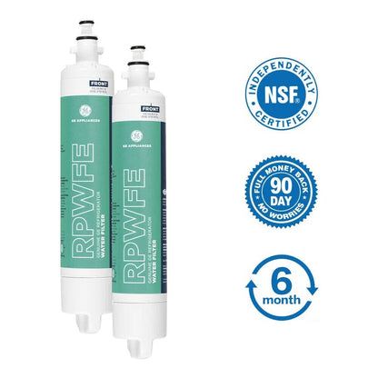 Genuine GE RPWFE Refrigerator Water Filter (2 Pack)