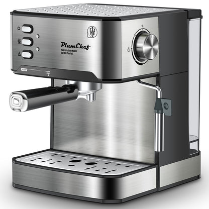 20 Bar Espresso Machine with Milk Frother, Single & Double Shot, ESE Pod Compatible, Removable Water Tank for Cappuccino, Latte, & Machiato for Home Barista