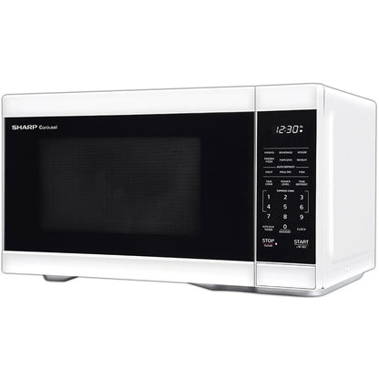 Sharp 1.1-Cu. Ft. Countertop Microwave Oven in Black