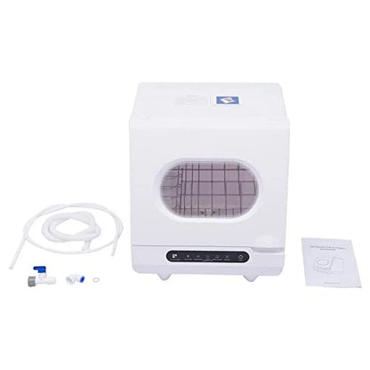 1200W Portable Countertop Dishwasher 5 Washing Programs Compact Countertop Dishwasher 360�� Spray Dish Washing For Kitchen,Apartment, Dorm, Office & Rvs