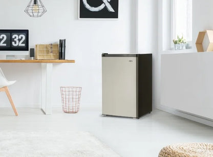Danby 4.5 cu. ft. Compact Fridge with True Freezer in Stainless Steel (DCR045B1BSLDB)