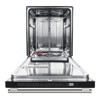 Forno FDWBI806724B 49 dBA Black Top Control Dishwasher