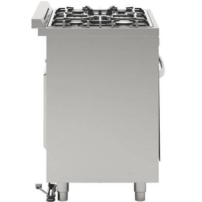 KoolMore 36 in. Stainless-Steel Professional Gas Range with Legs.