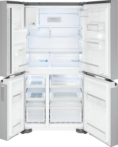 Frigidaire GRQC2255BF 36" 22 Cu. Ft 4 Door Refrigerator, Stainless Steel