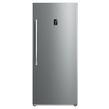 Smad 17.5 Cu ft Upright Freezer Large Capacity Fridge Refrigerator Frost Free Home Stainless Steel