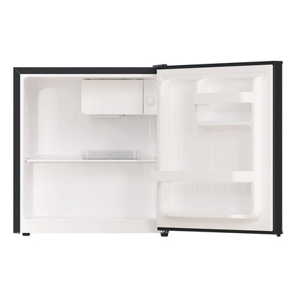 1.7 Cubic Feet Freestanding Mini Fridge Compact refrigerator black