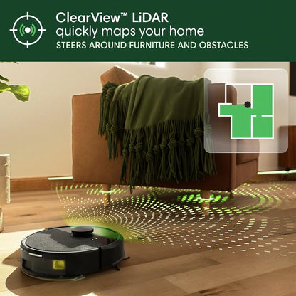 iRobot Roomba 105 Combo Robot Vacuum & Mop LiDAR, Alexa, Strong Suction - NEW