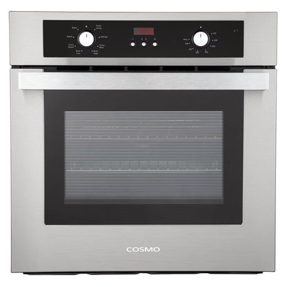 Cosmo C51EIX 24 in. Electric Built-In Stainless Steel Convection Wall Oven