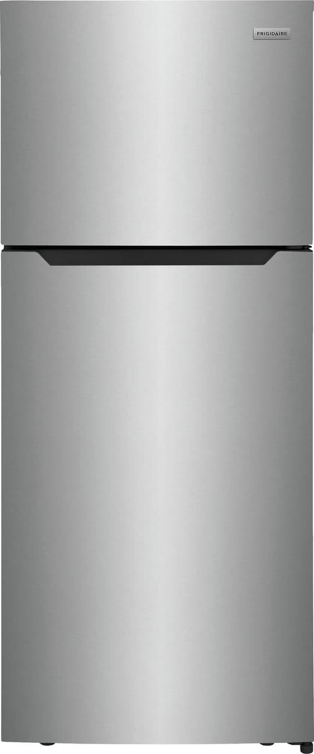 Frigidaire 17.6 Cu. Ft. Top-Freezer Refrigerator, Brushed Steel