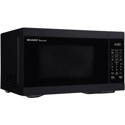 Sharp 1.1-Cu. Ft. Countertop Microwave Oven in Black