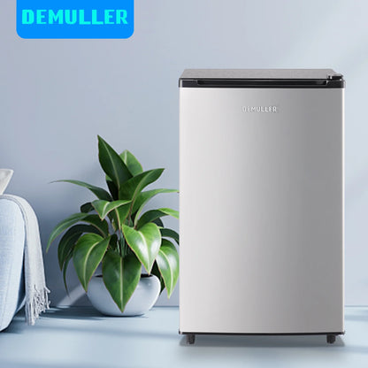 DEMULLER Upright Freezer with 7 Adjustable Thermostat Stand-up Single Door Freezers Black