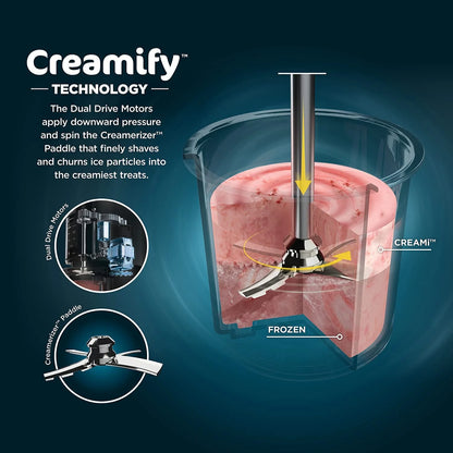 Restored Ninja Ice Cream Smoothie Maker (Refurbished)
