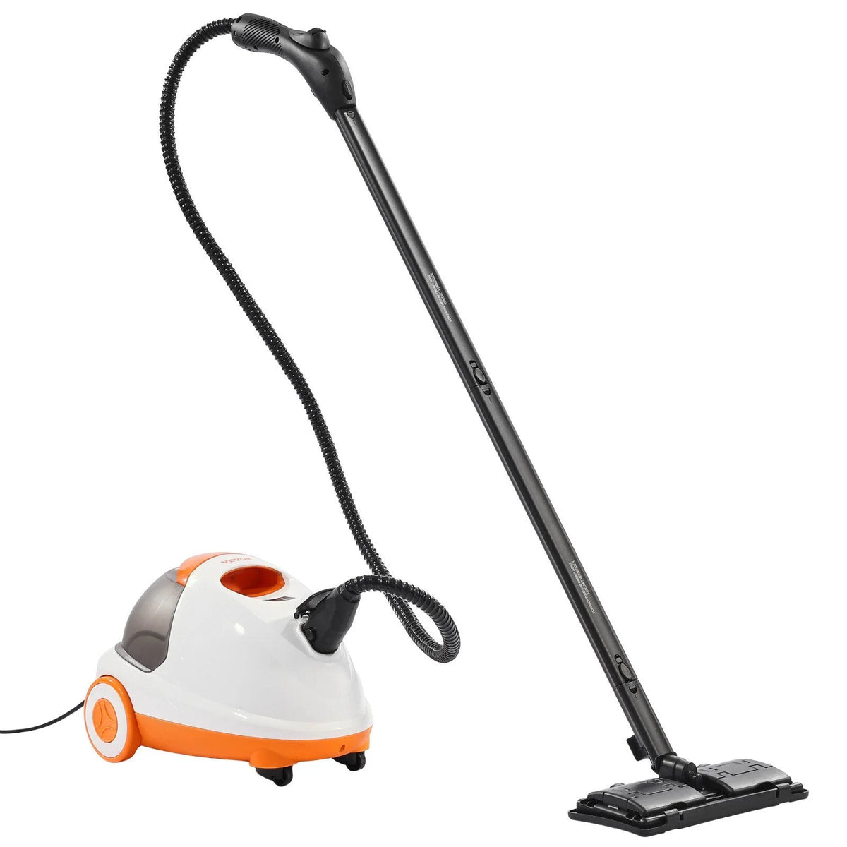 2000W Heavy Duty Steam Cleaner Multipurpose, 51oz Large Tank with 27 Attachments for Floors, Carpets, Cars, Windows - Powerful Household Steamer