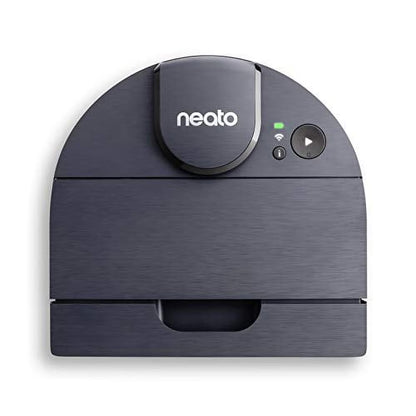 Neato D8 Intelligent Robot Vacuum Cleaner LaserSmart Nav, Smart Mapping, No-Go Zones, WiFi Connected, 100-min runtime, Powerful Suction, Turbo Clean, Edges, Corners & Pet Hair, XXL Dustbin, Alexa