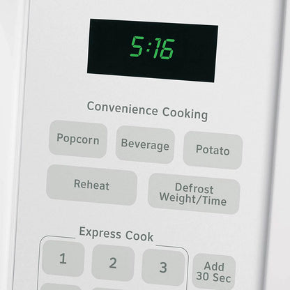 Hotpoint 1.6 Cu.Ft. Over-The-Range Microwave Oven, White, 950 W