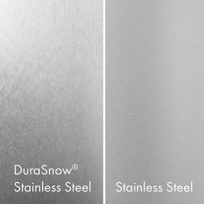 ZLINE 30" Autograph Single Wall Oven with Air Fry and Self-Clean in DuraSnow?? Stainless Steel and Gold Handle, WASSZ-30-G