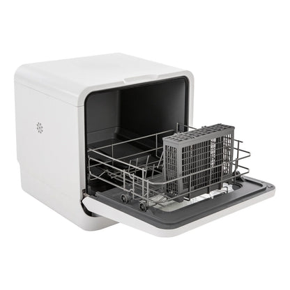 SHZICMY Portable Compact Countertop Mini Dishwasher with Water Tank Leak-Proof Air Dry