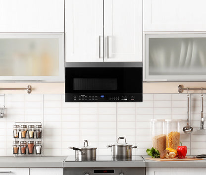 Black?�� Over The Range 1.6 Cu. Ft. Microwave Black